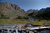 Valmalenco - Monte delle Forbici e Cime di Musella dall'alpe Musella 